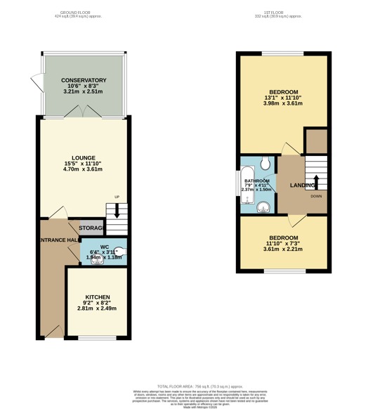 5 Columbia Gardens, Bournemouth, Dorset floorplan
