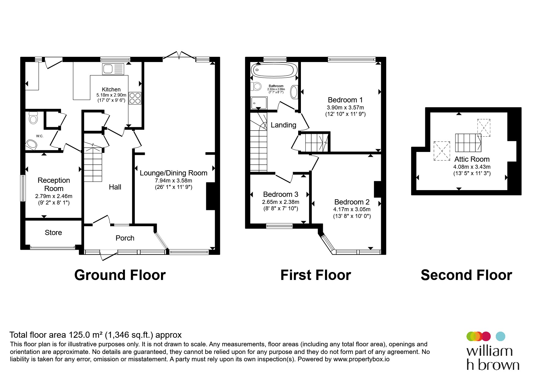 22, Marton Grove, Doncaster floorplan