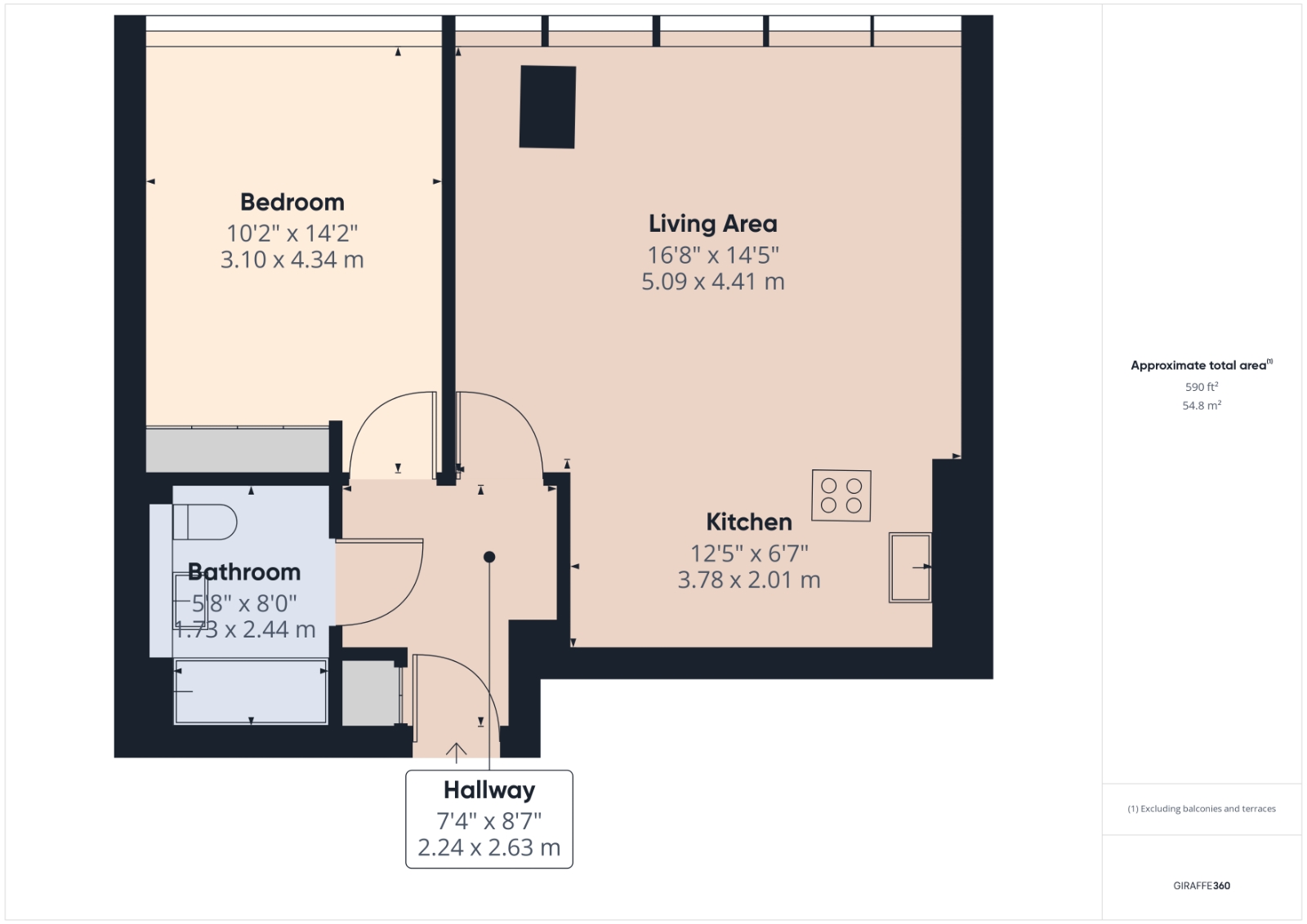 West India Quay, London floorplan