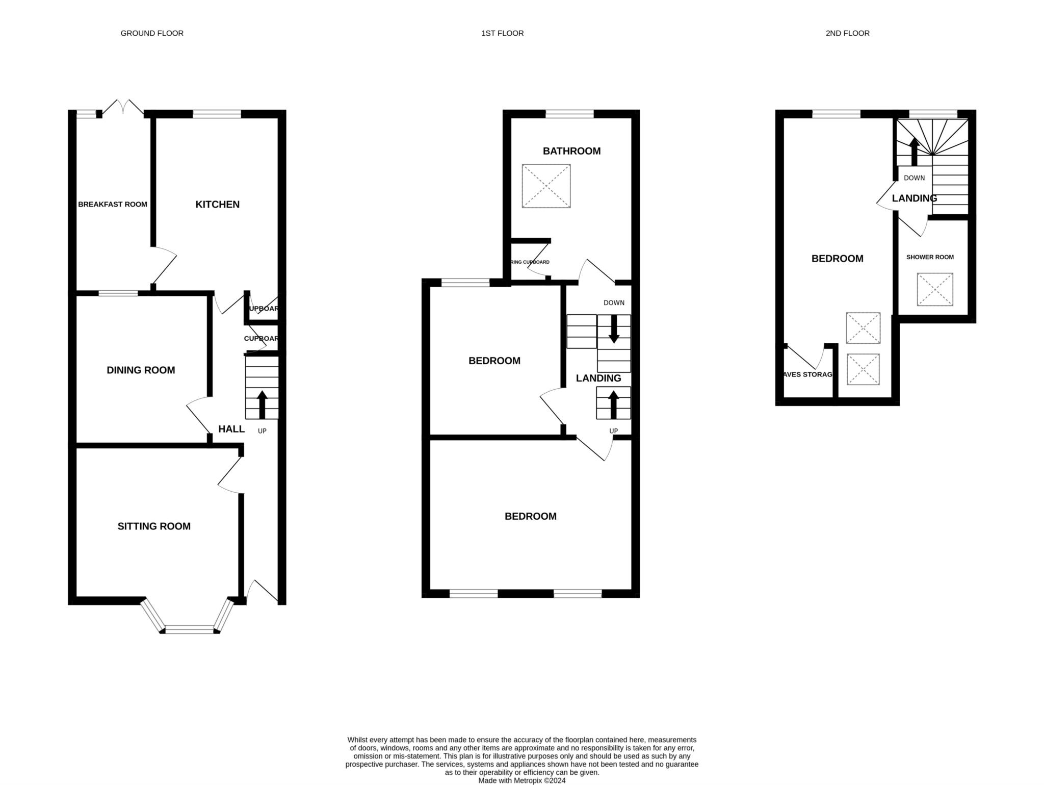 11, Victoria Drive, Eastbourne floorplan