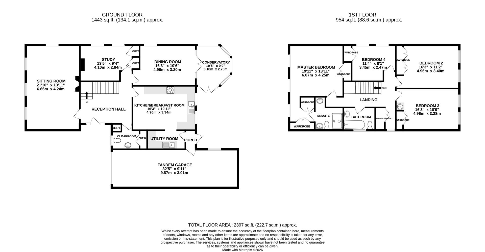 1, Barnhay, Churchdown floorplan