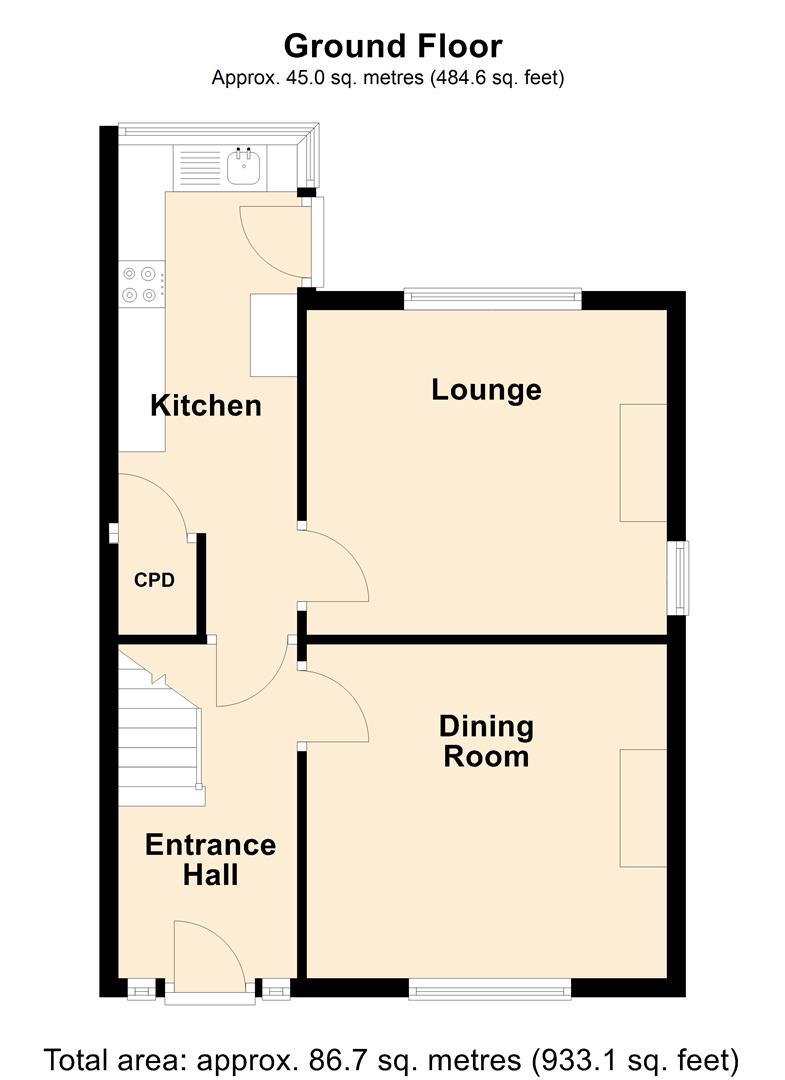 25, George Street, Snaith floorplan