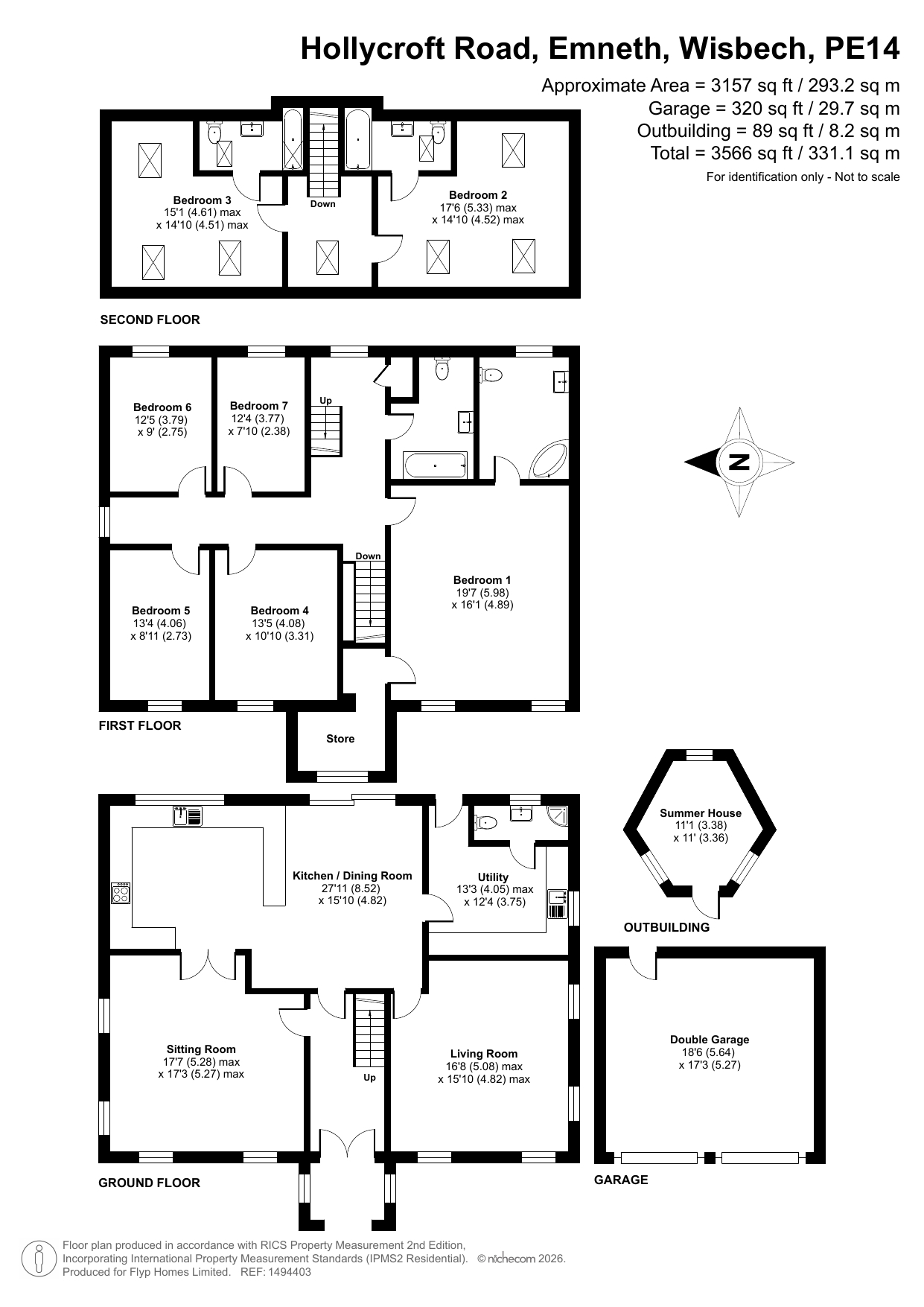 59a, Hollycroft Road, Wisbech floorplan