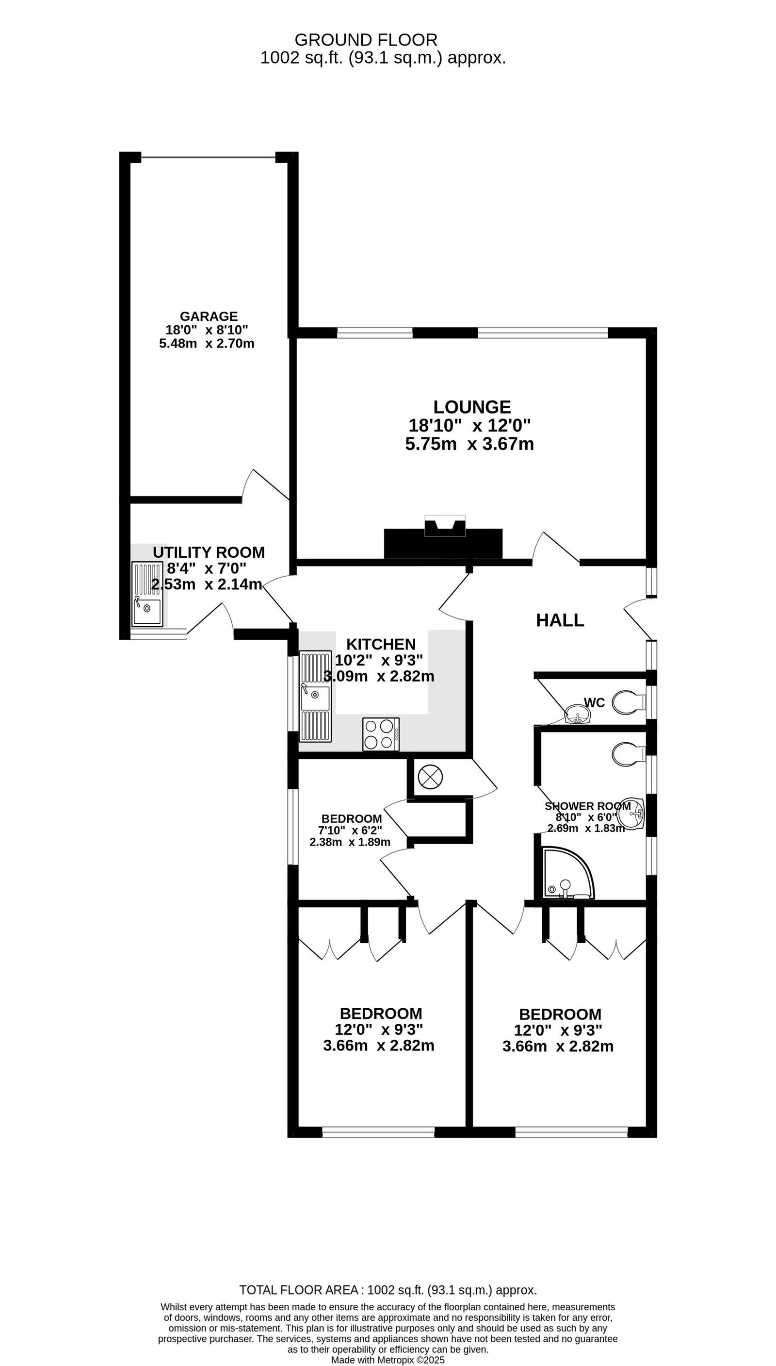 38a, Comfort Road, Falmouth floorplan