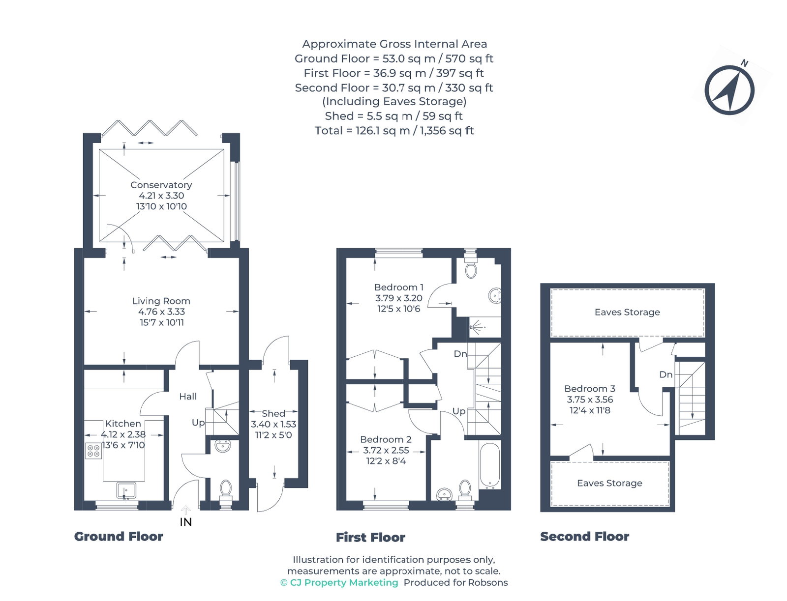 3, Juniper Court, Chorleywood floorplan