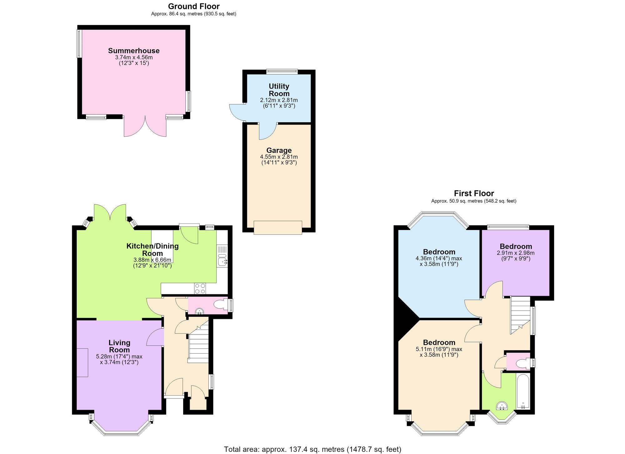 120 Tattenham Grove, Epsom floorplan