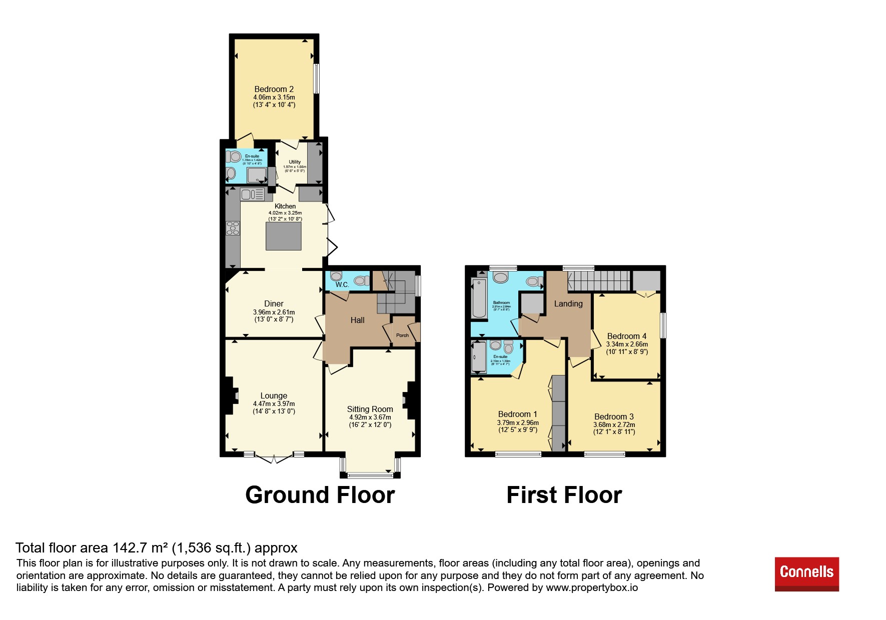 62, Upper Morin Road, Paignton floorplan