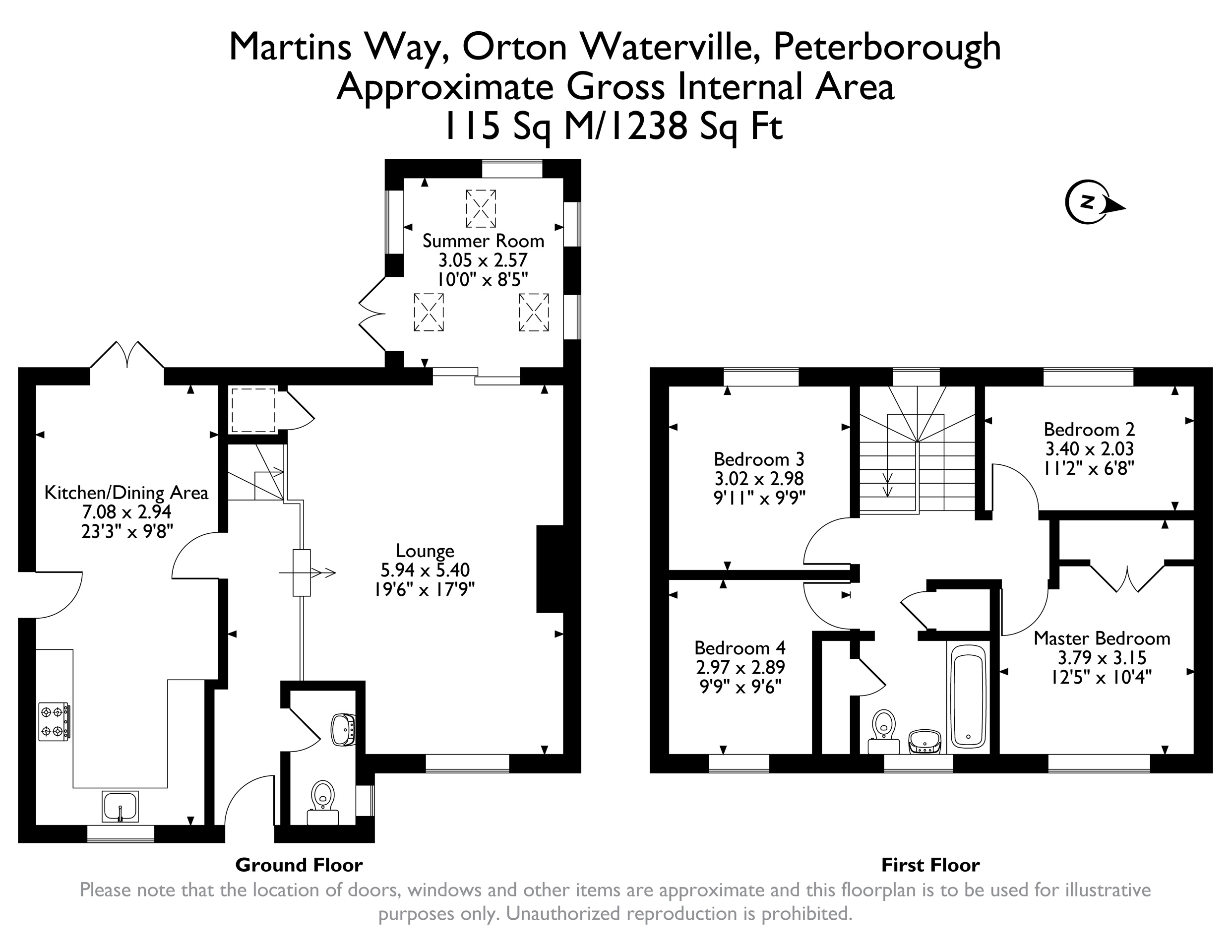 .1, Martins Way, Peterborough floorplan
