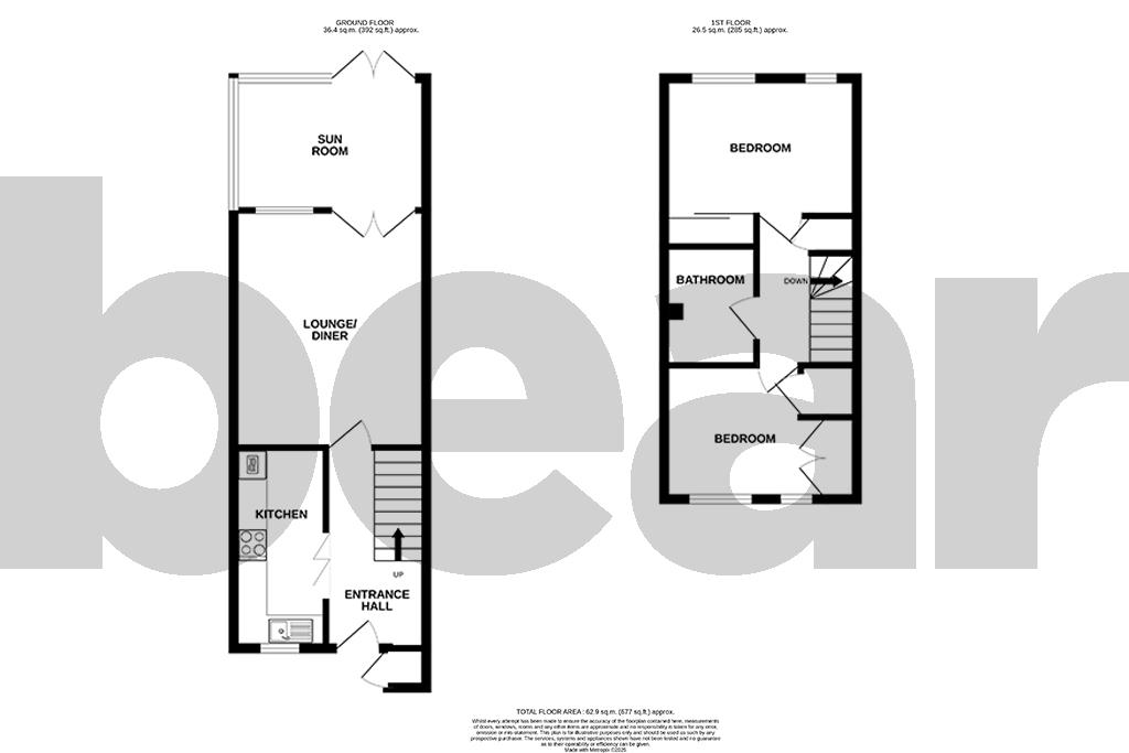 54, Caversham Avenue, Shoeburyness floorplan