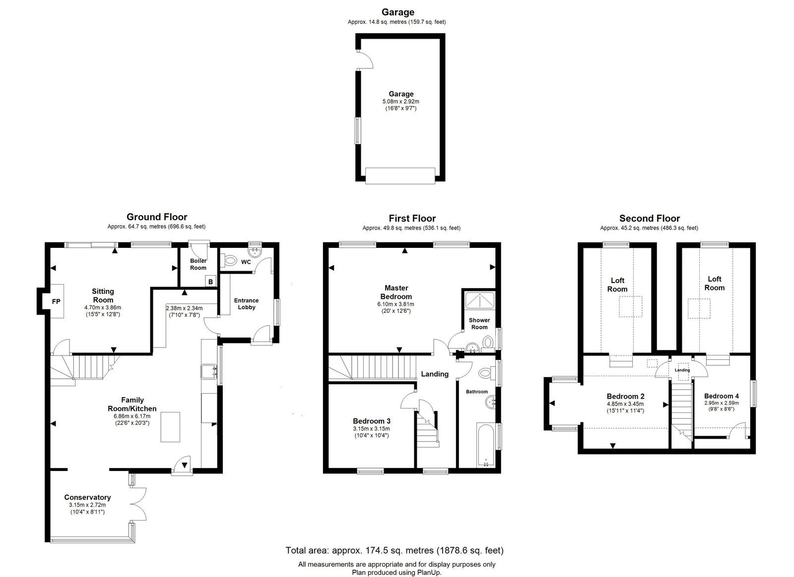 The Old Mill, Upper Minety floorplan
