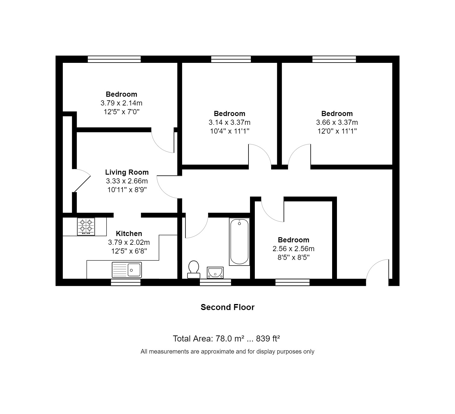 4 Bedrooms  to rent in Southmount, Brighton BN1