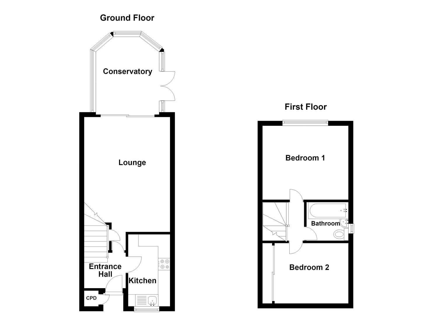 39, Lodge Hill Road, Ossett floorplan