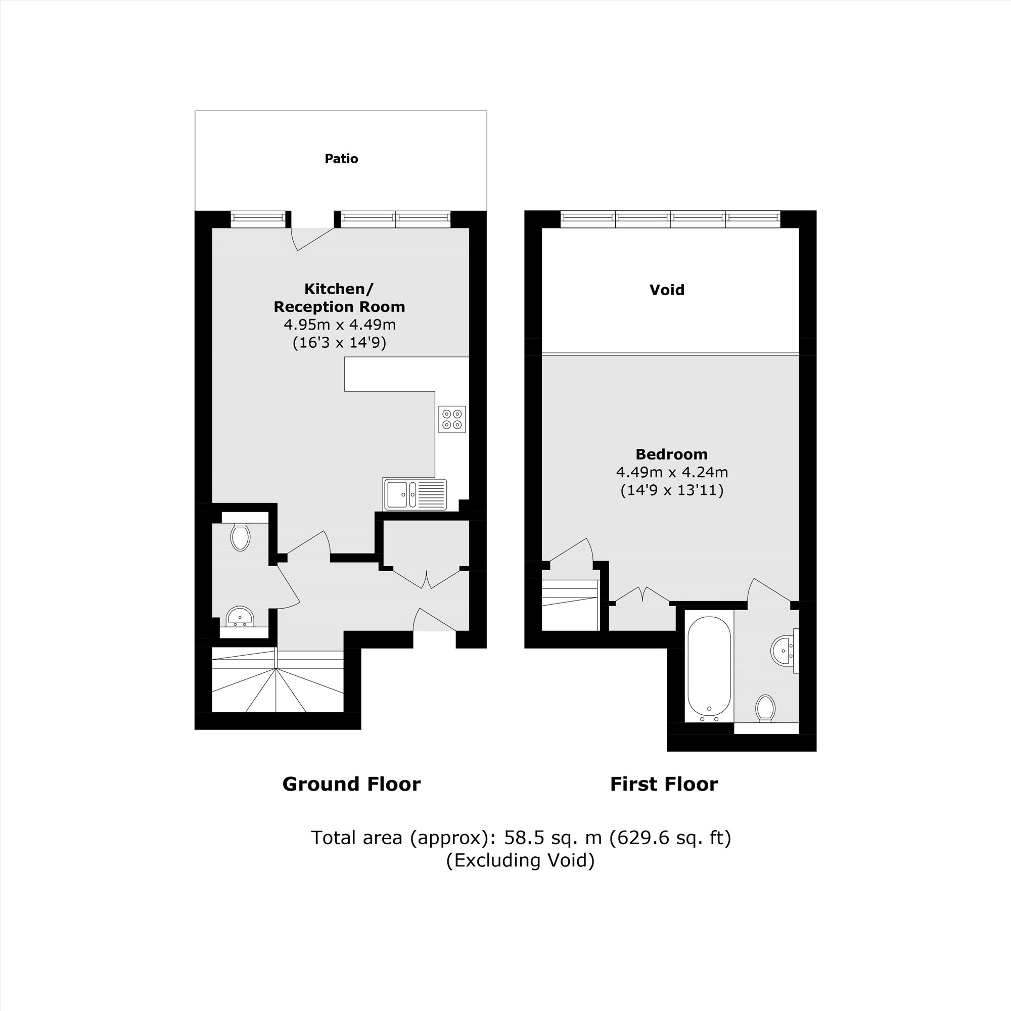 Sanctuary Street, London floorplan