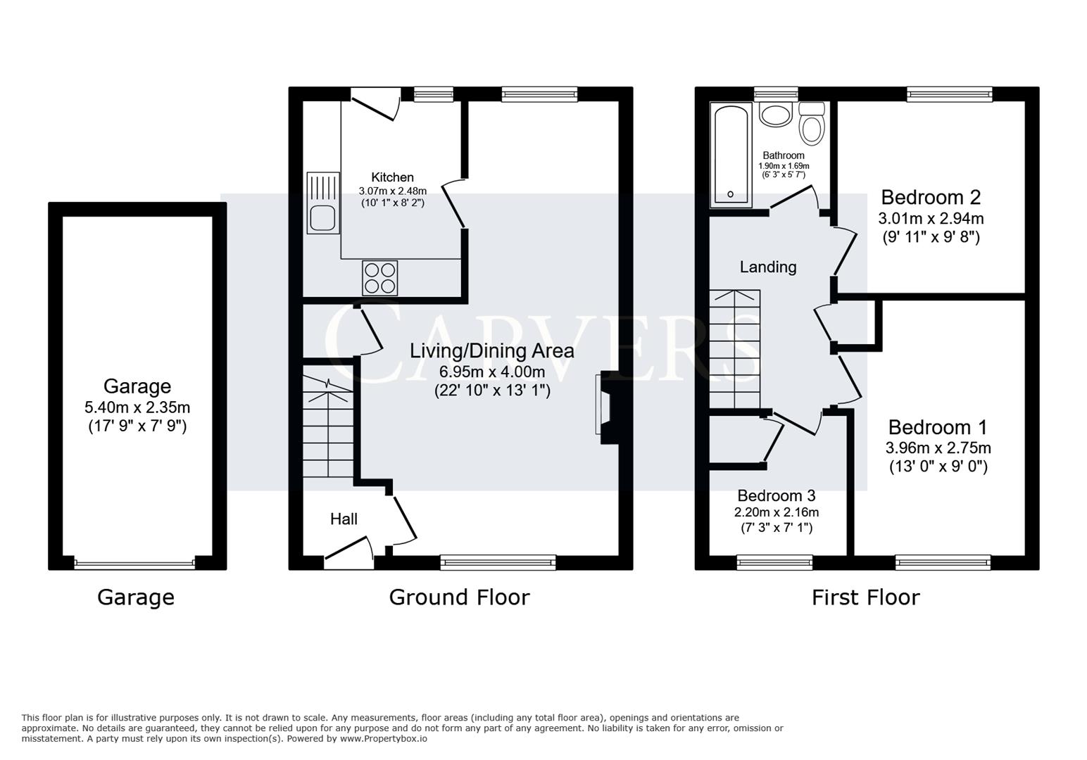 7, Zetland Hunt, Newton Aycliffe floorplan
