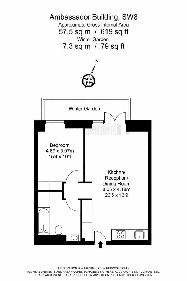 A22 Ambassador Building, 5 New Union Square, London floorplan