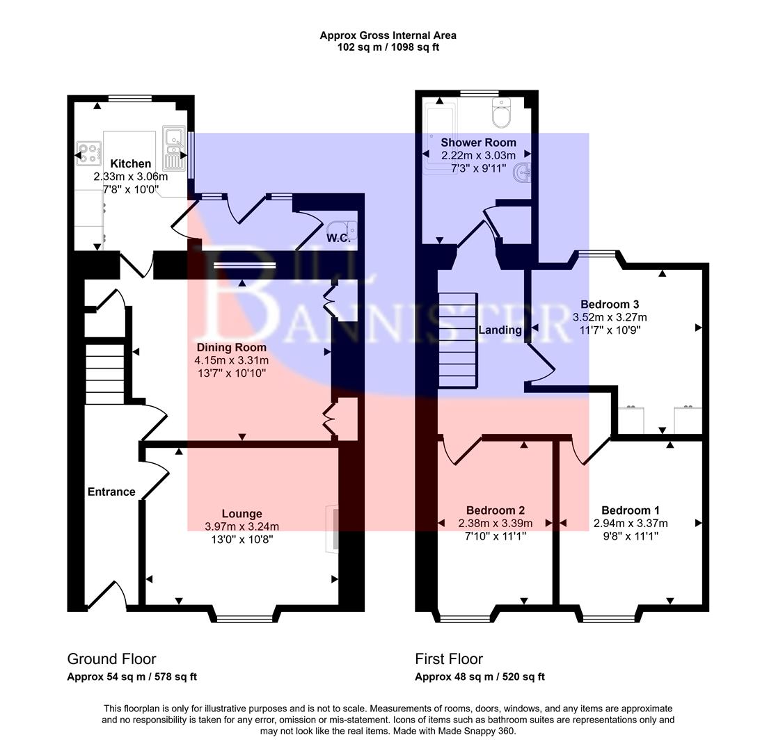 17, Condurrow Road, Camborne floorplan
