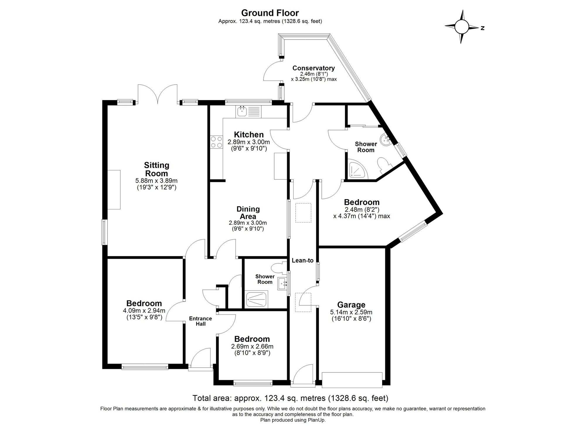 61 Stotfold Road, Hitchin floorplan