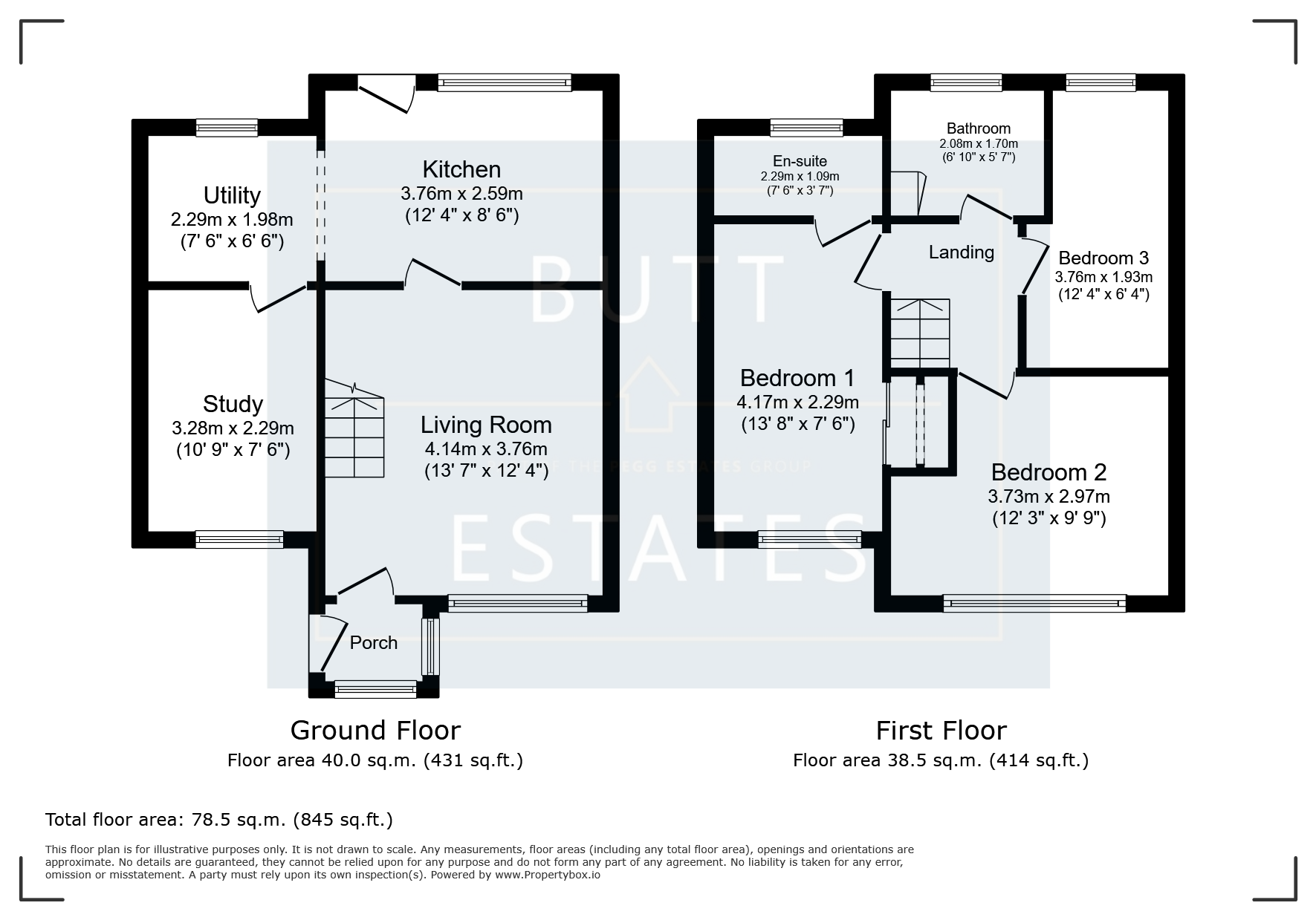 63 Poundsland, Exeter floorplan