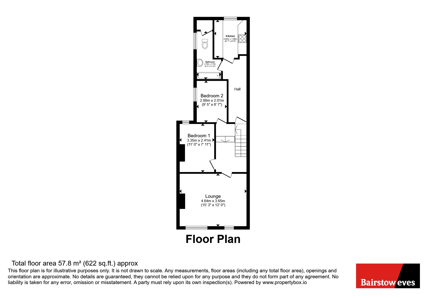 Keogh Road, London, E15 floorplan