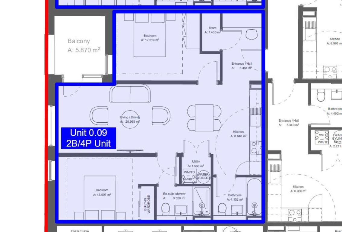 Plot 0.09,, Paper Yard, Apt 7, Lower Loveday Street, Birmingham floorplan