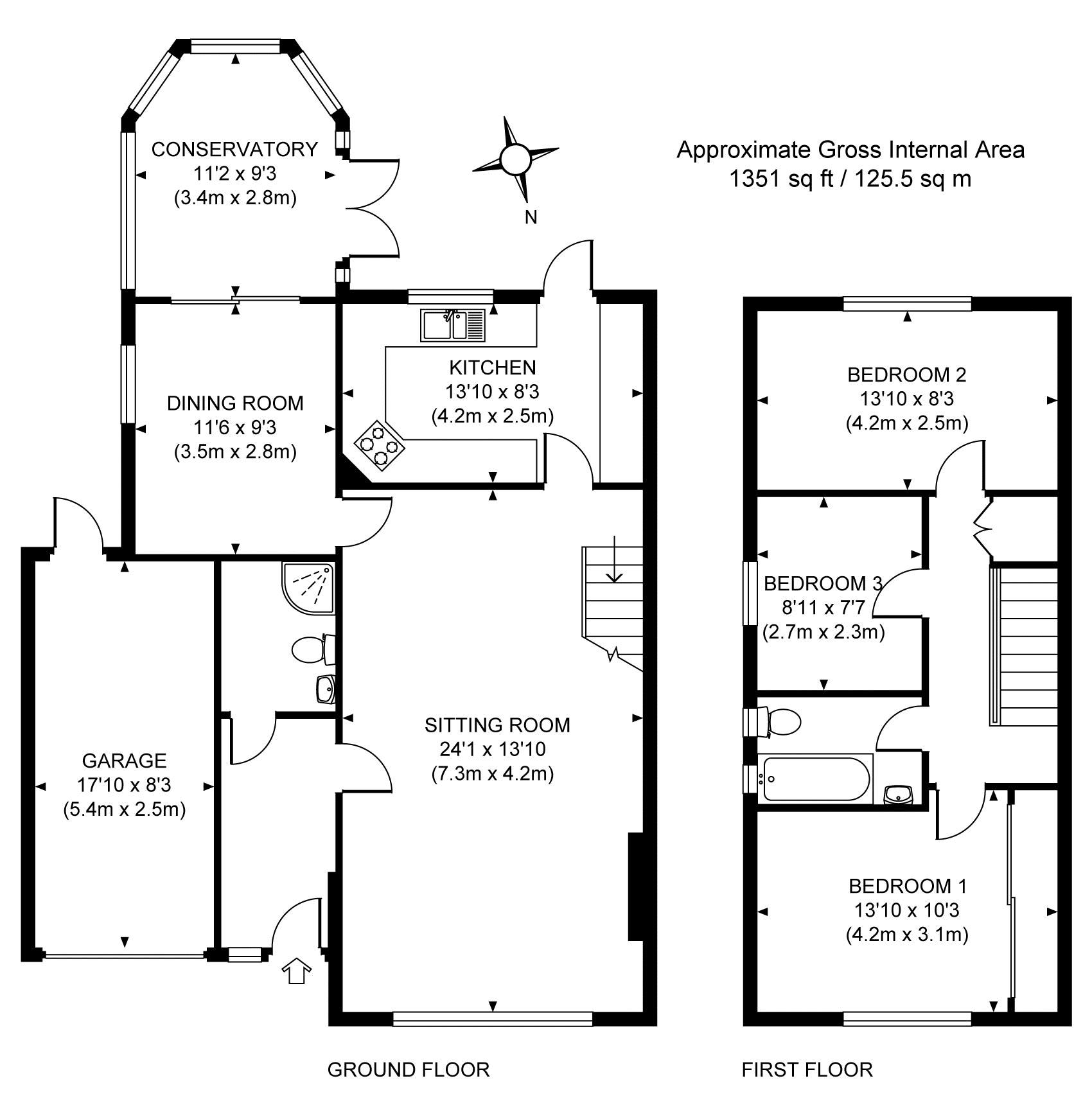 3 Bedrooms Detached house for sale in Willow Drive, Ripley, Woking GU23