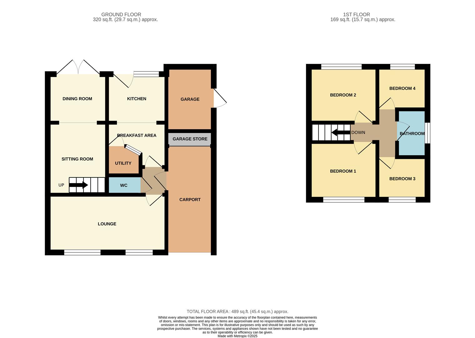6, St. Benedicts Drive, Stafford floorplan