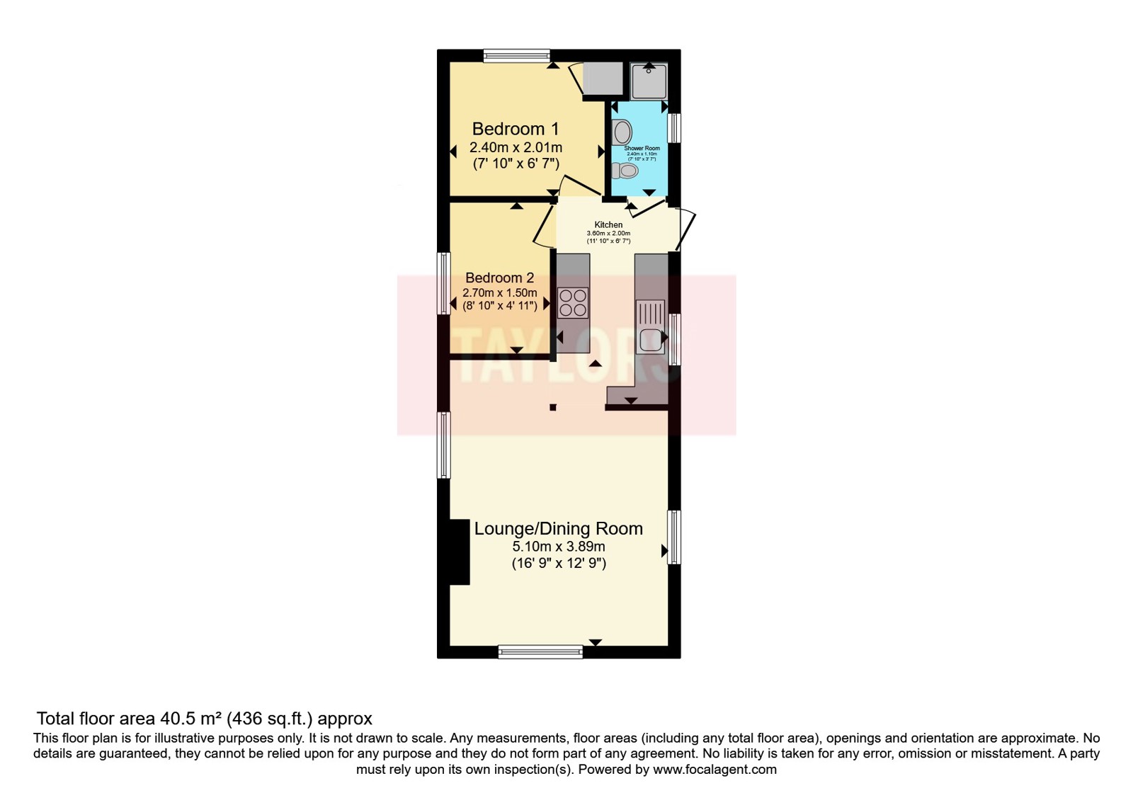 58 Canada Drive,, Crow Lane, Northampton floorplan