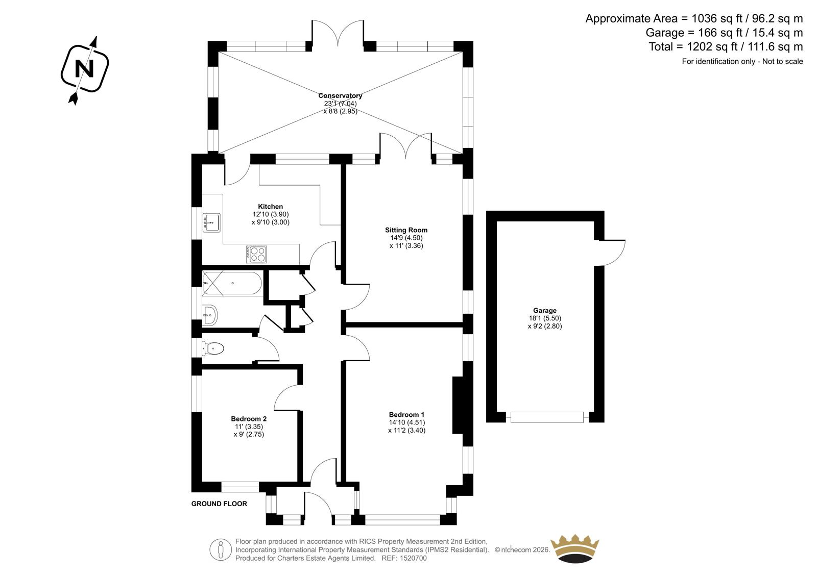 69, Singleton Crescent, Worthing floorplan