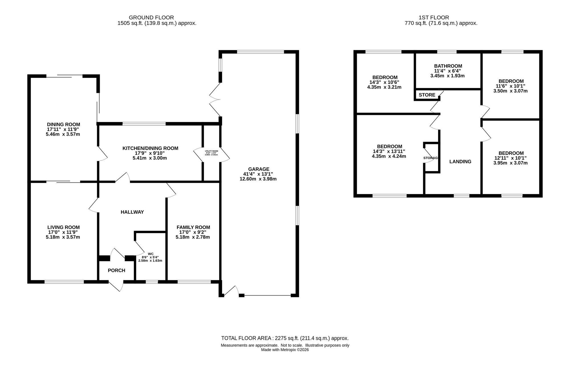 69 Clement Road, Stockport floorplan