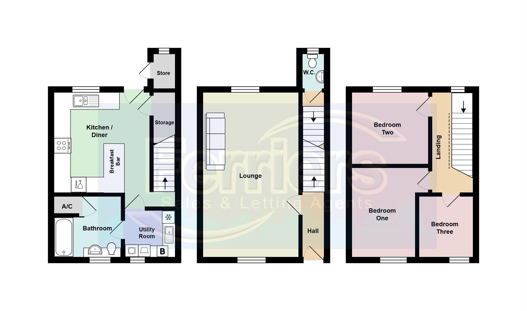 3, Victoria Street, Maesteg floorplan