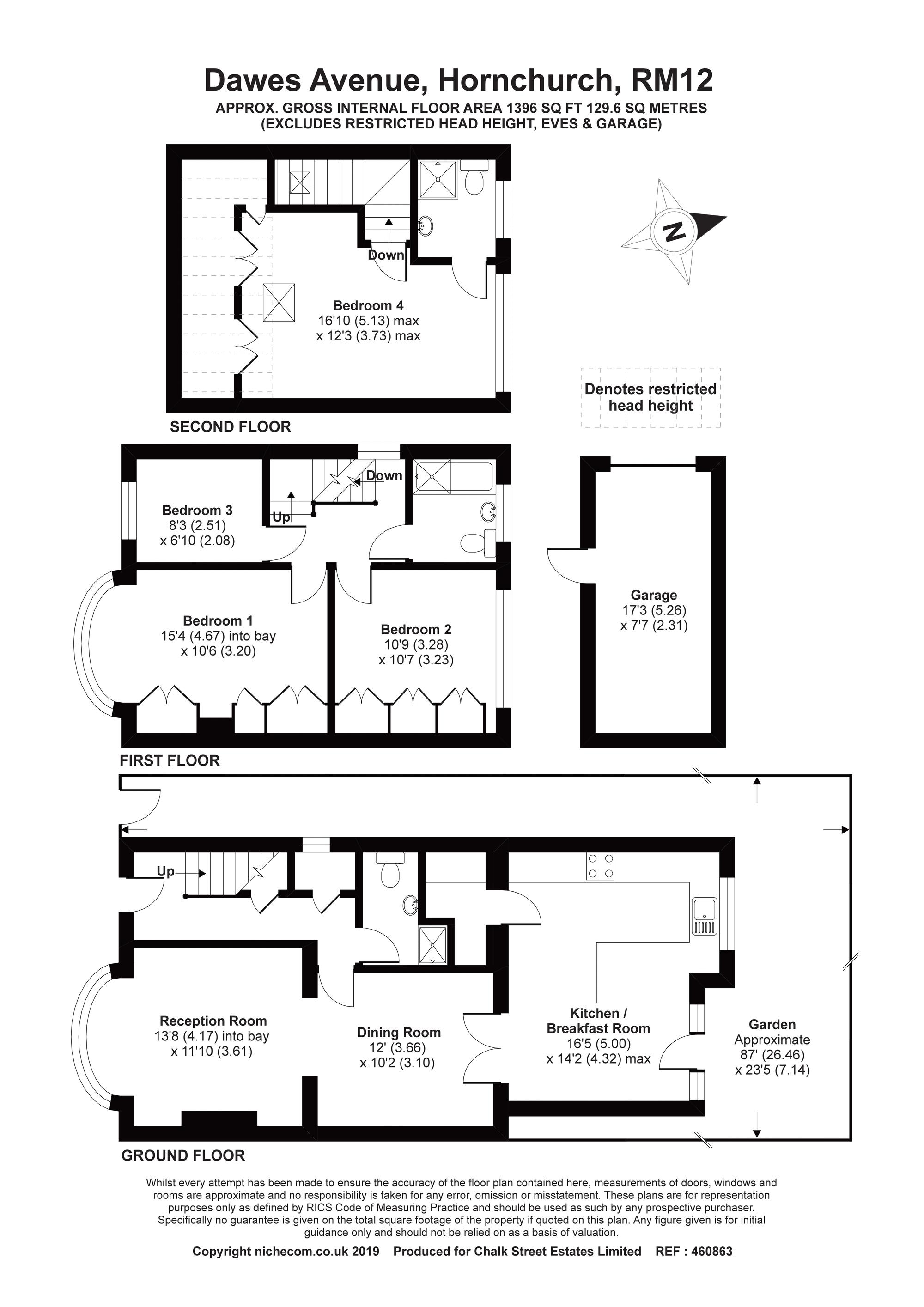 4 Bedrooms Semi-detached house for sale in Dawes Avenue, Hornchurch RM12