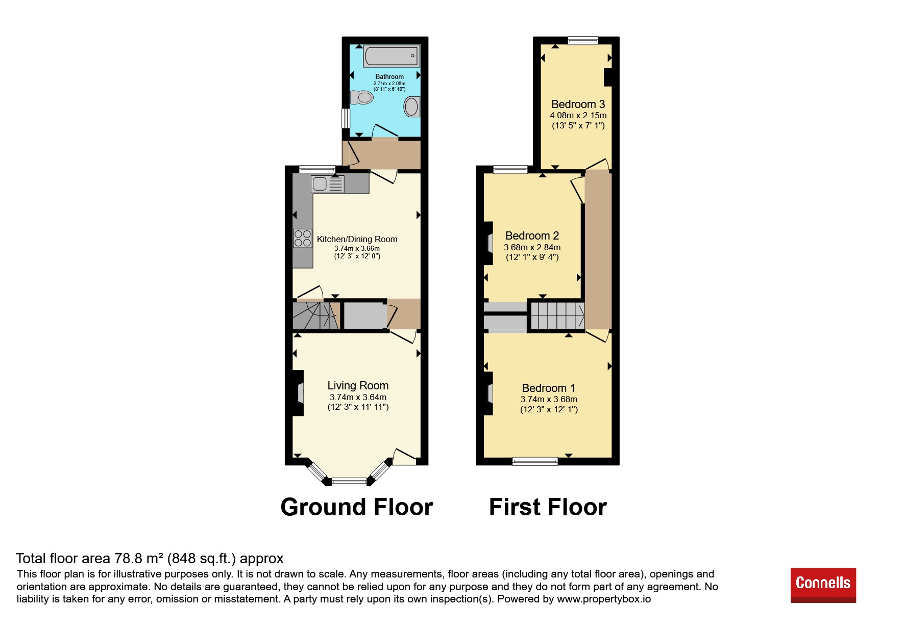 100, New Street, Leicester floorplan