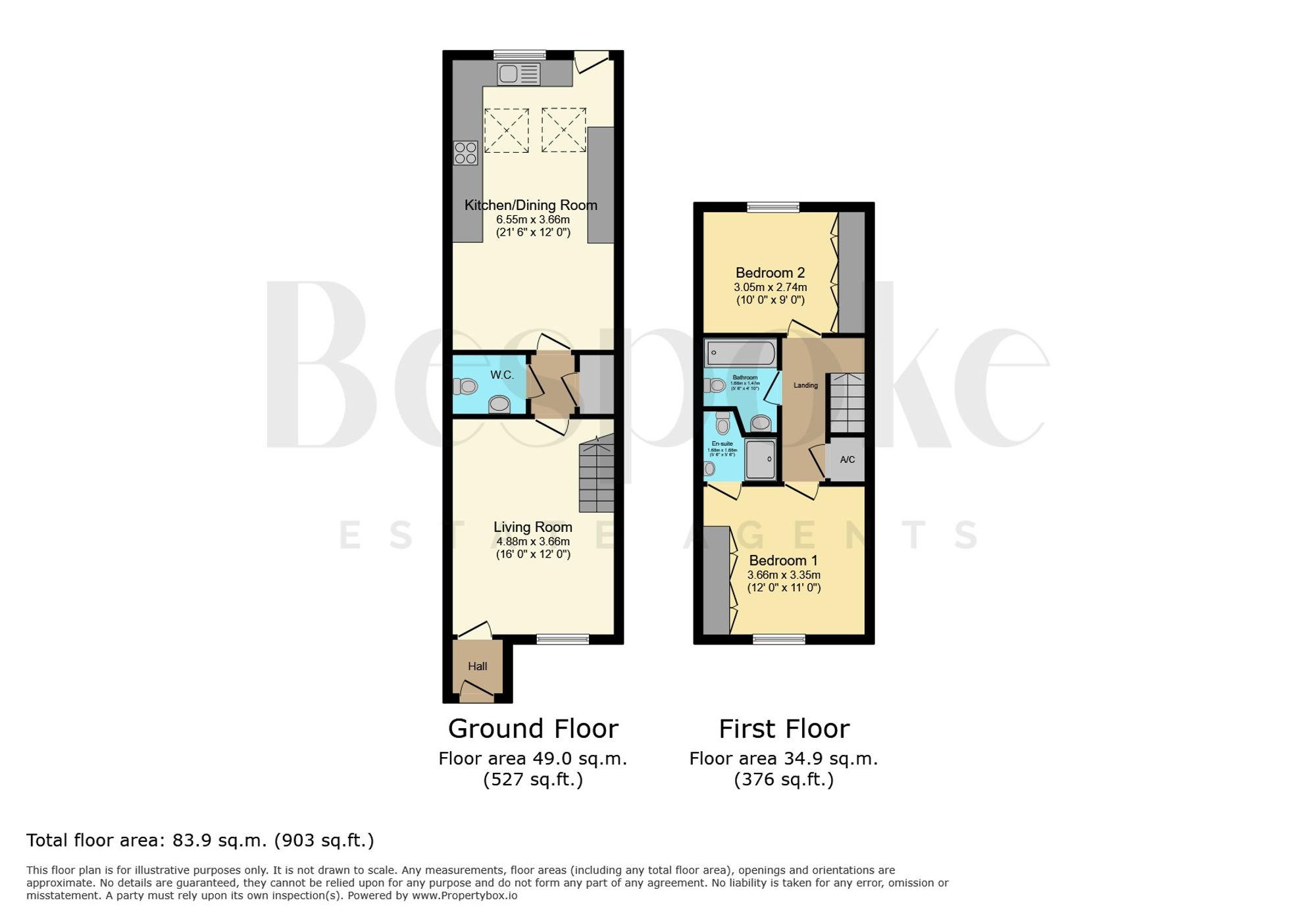 161, Maiden Place floorplan