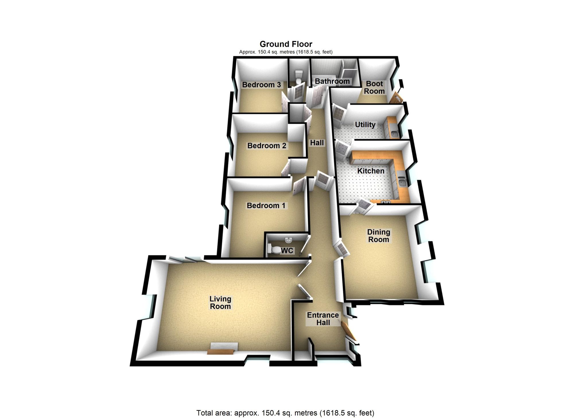 1 Laughton Road, Gainsborough floorplan