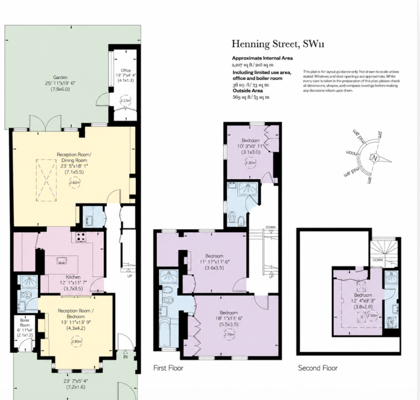 24, Henning Street, London floorplan