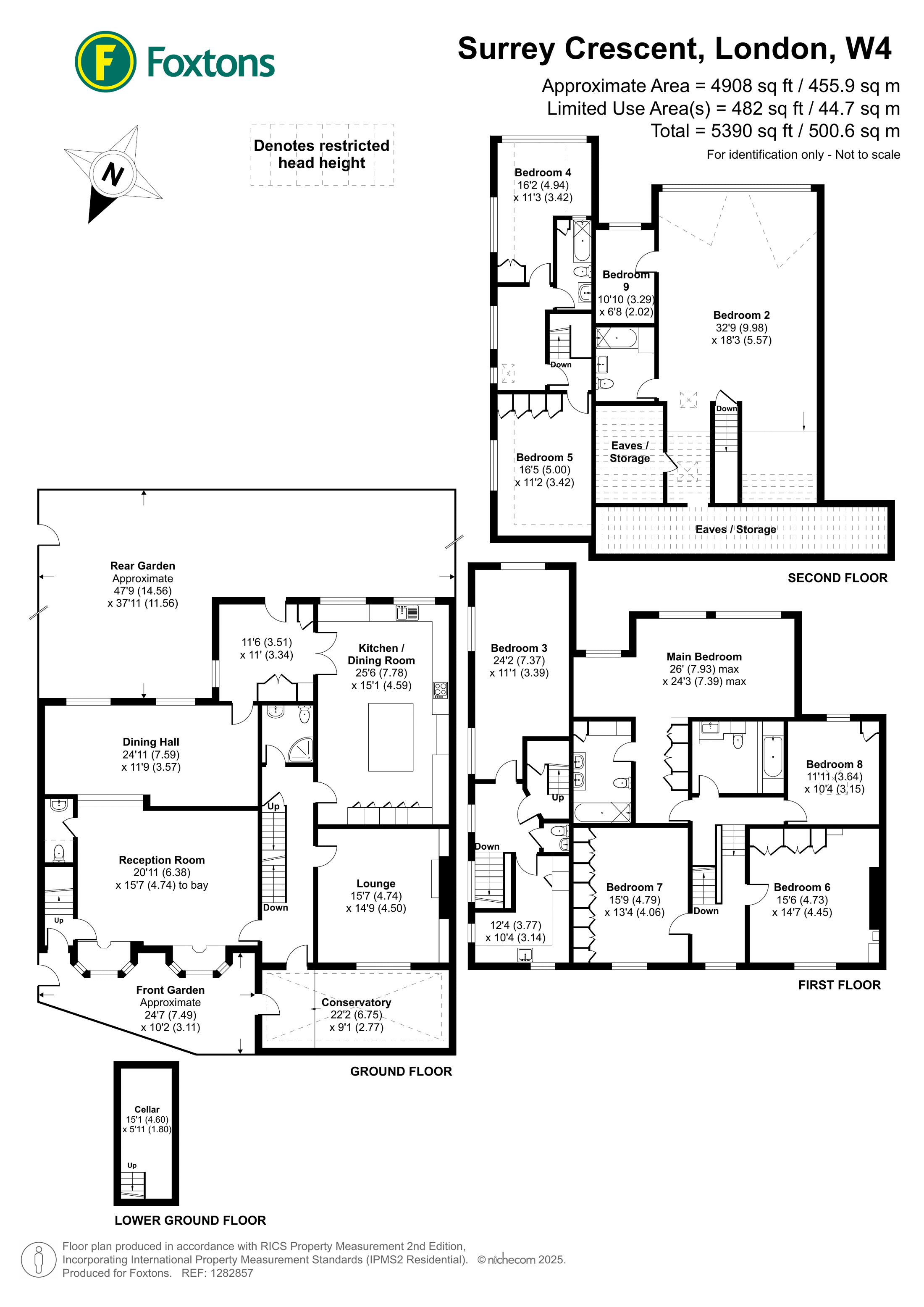 Surrey Crescent, Chiswick floorplan