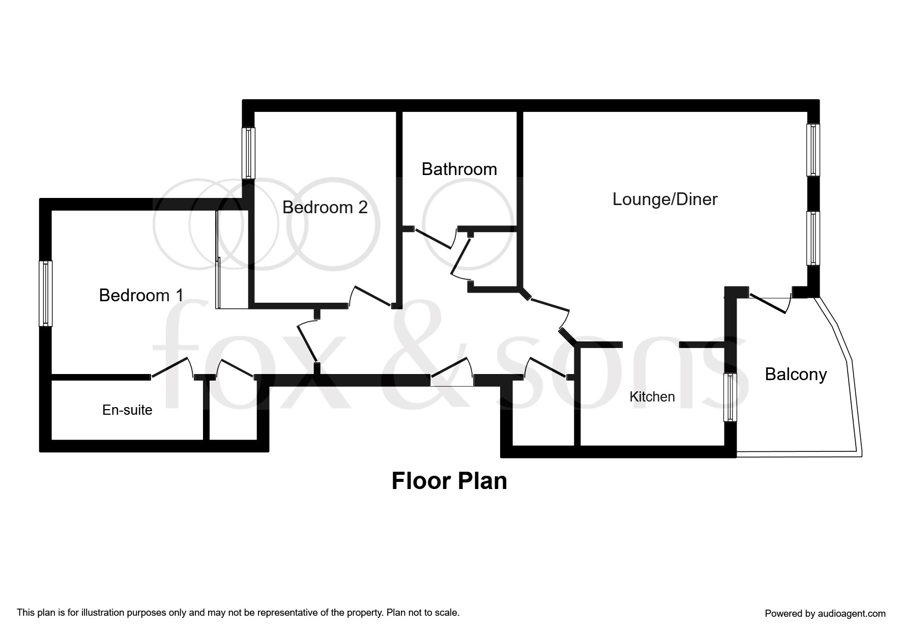 2 Bedrooms Flat for sale in Mariners Wharf, Fort Road, Newhaven BN9