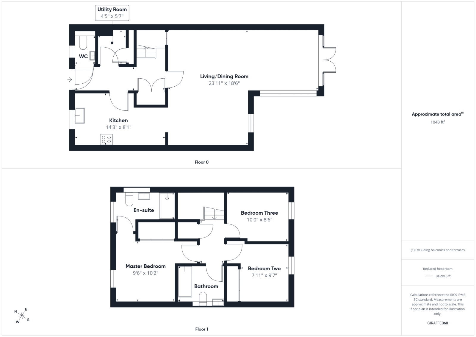 17, Charlock Place, Bracknell floorplan