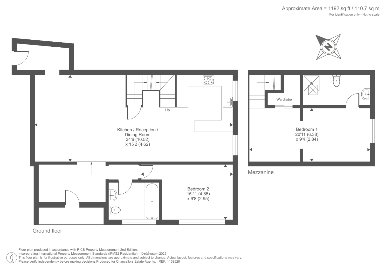 2, The Barns, Chesham floorplan