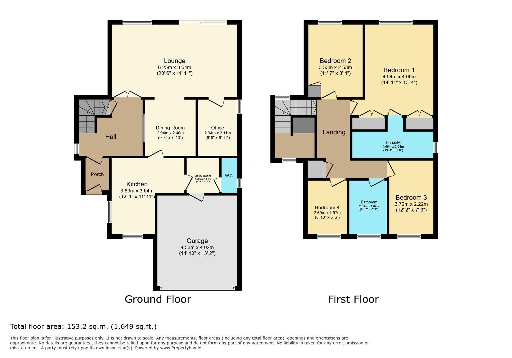 102 Colby Drive, Leicester floorplan