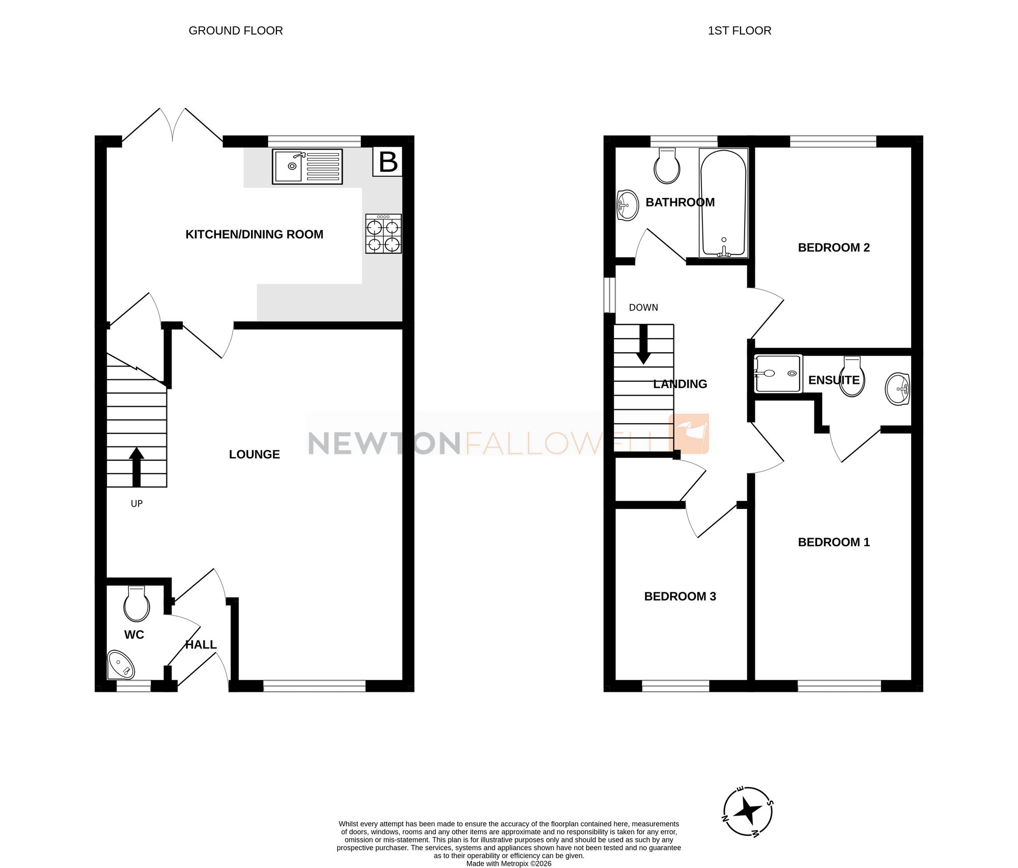 16 Neals Crescent, Grantham floorplan