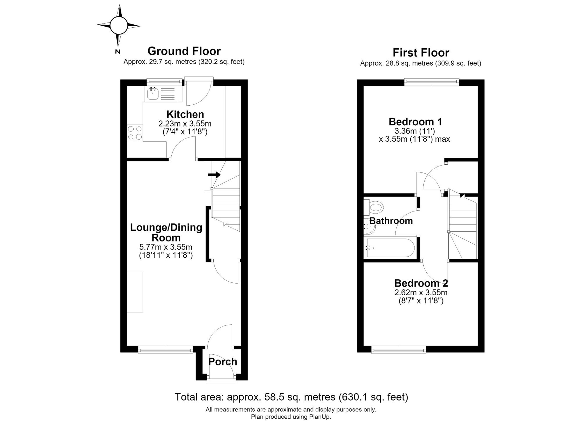54 Lichfield Grove, Harrogate floorplan