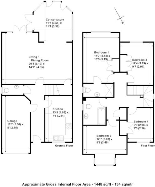 4 Bedrooms  to rent in Maitland Close, Walton-On-Thames KT12