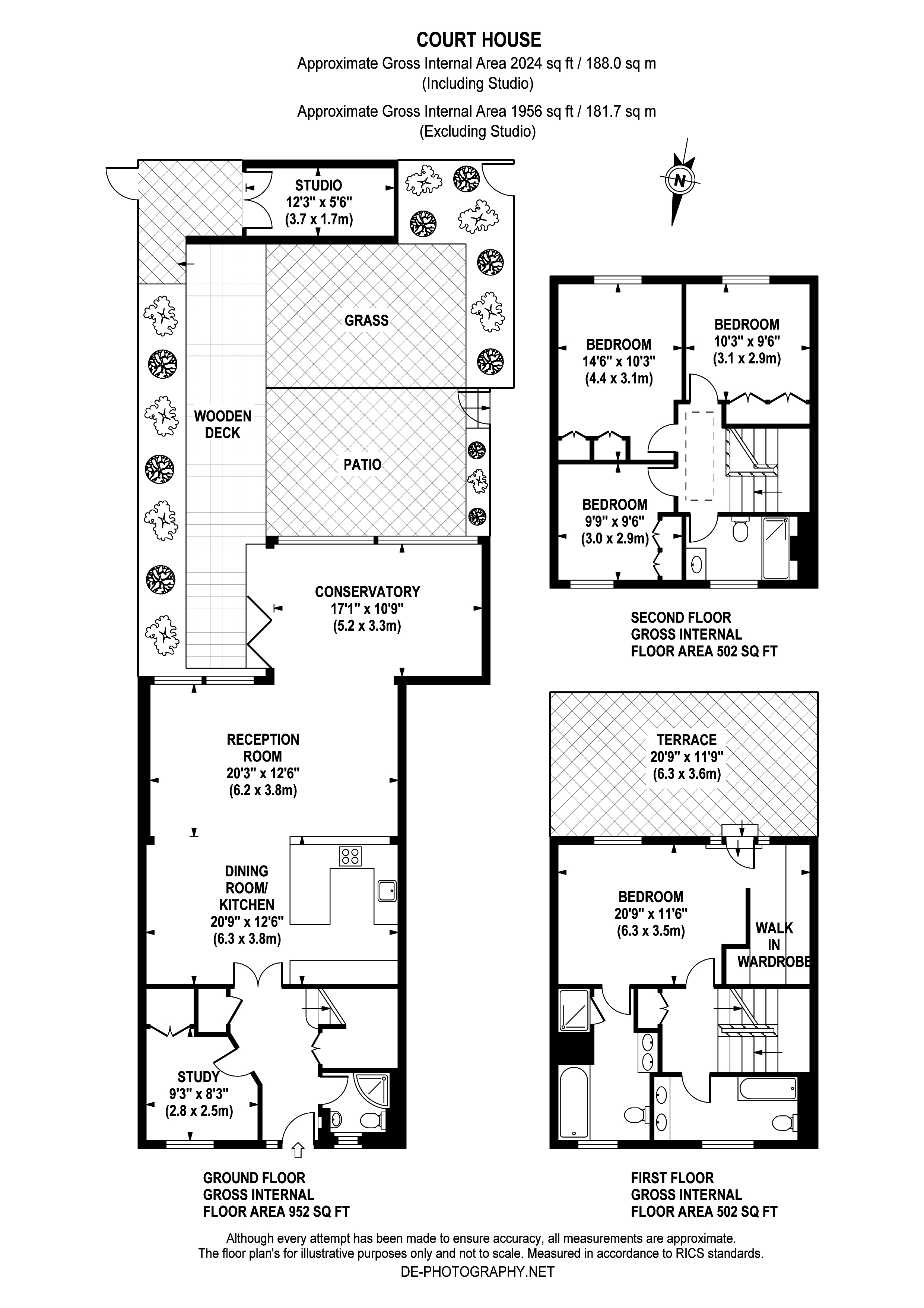 5 Bedrooms Flat to rent in Court Close, St. Johns Wood Park, London NW8