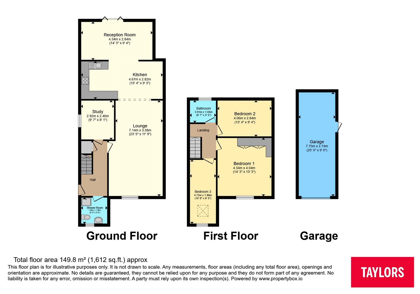13, Carterweys, Bedfordshire floorplan