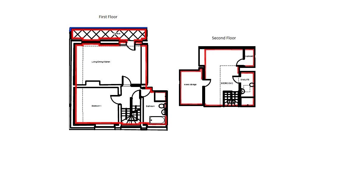 Flat 6, 70, Cricket Green, Mitcham floorplan