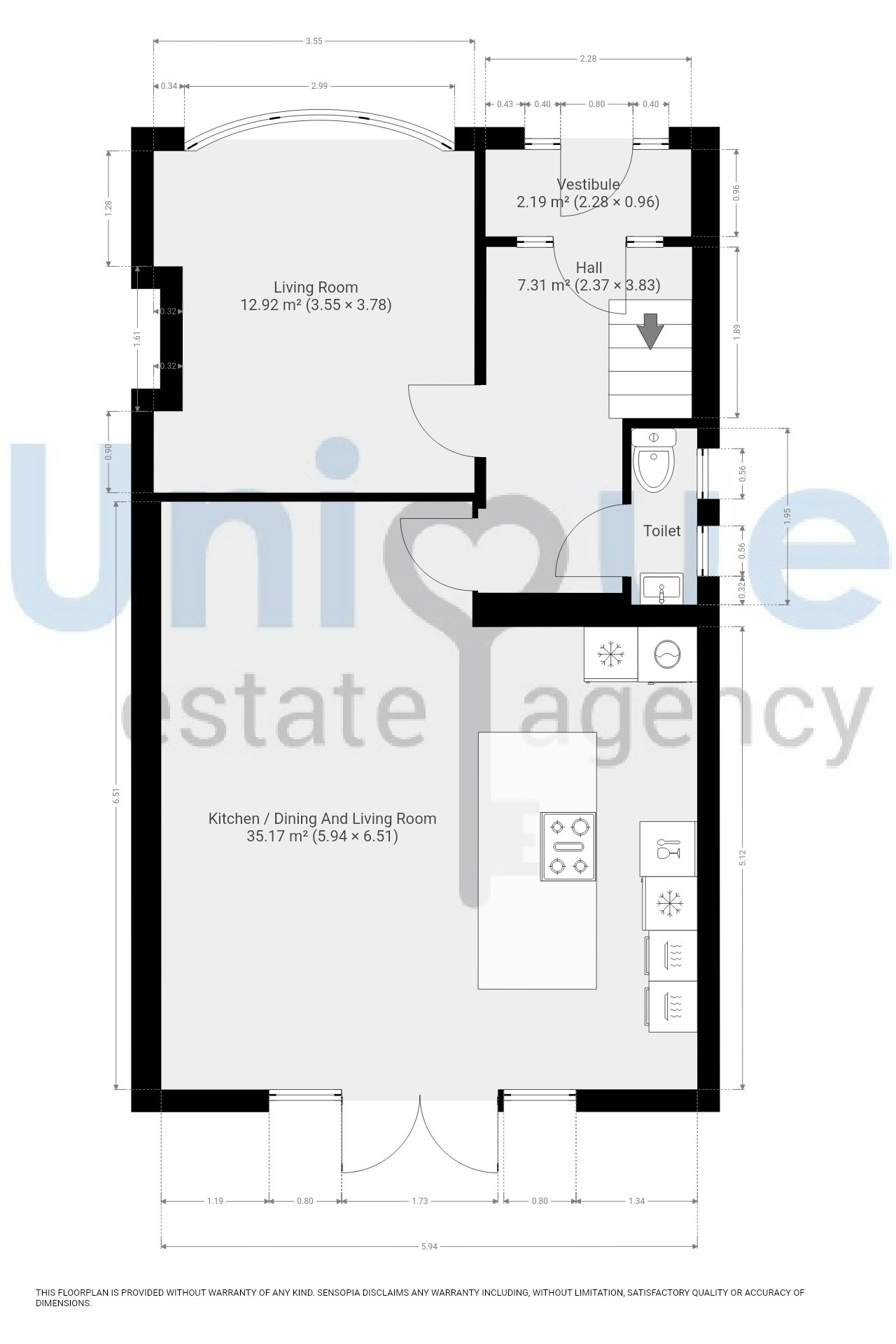 190, Cavendish Road, Blackpool floorplan