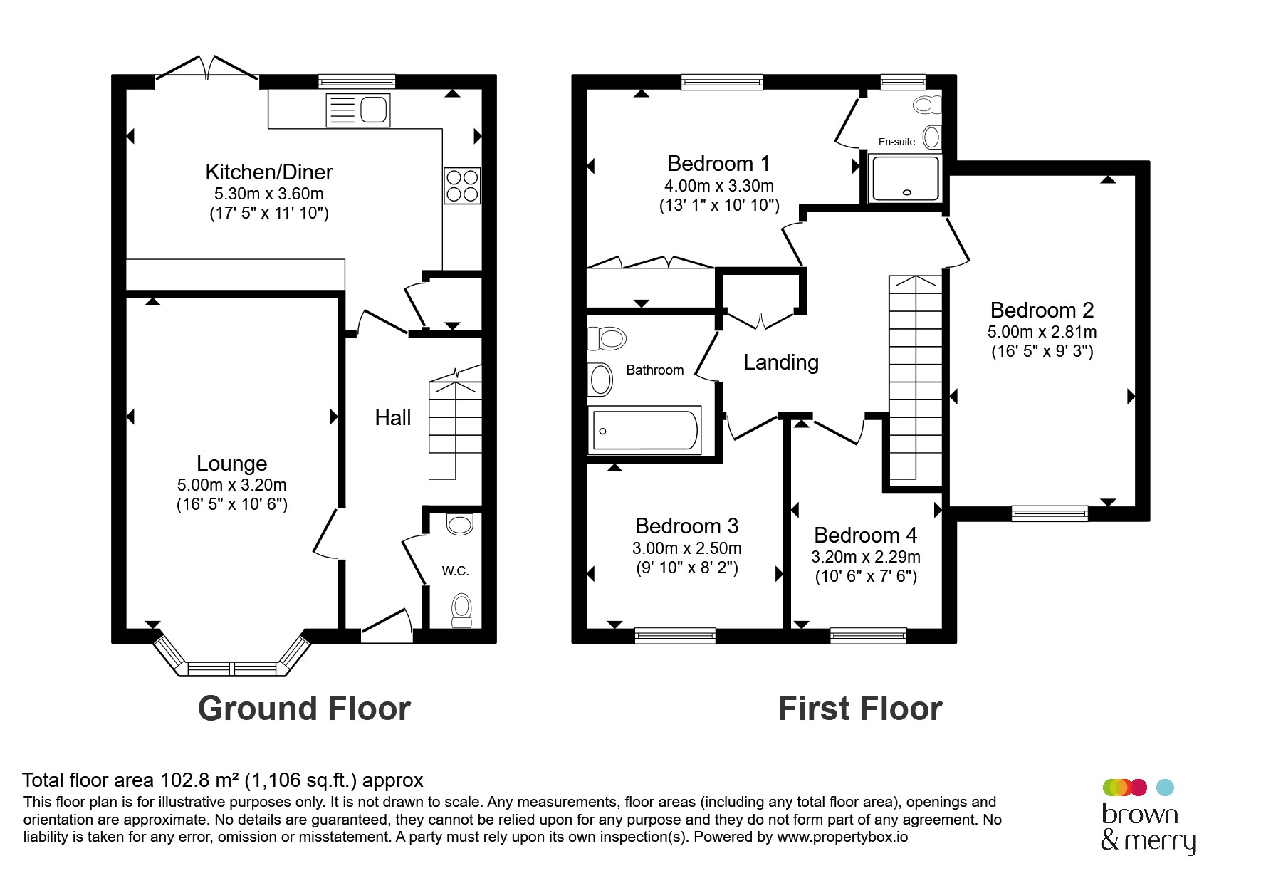 4, Hopton Grove, Newport Pagnell floorplan