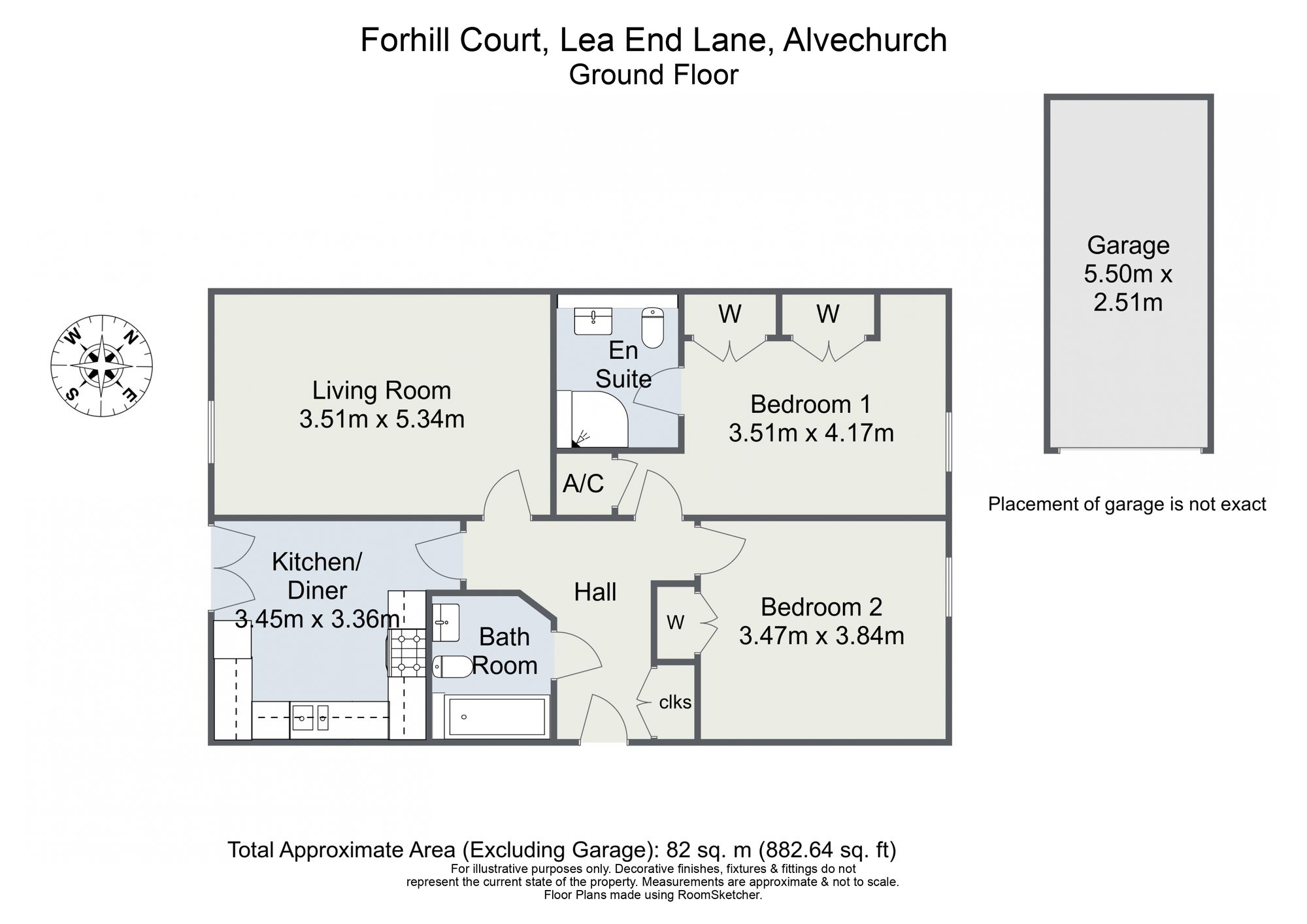 Flat 12, Forhill Court Lea End Lane, Birmingham floorplan