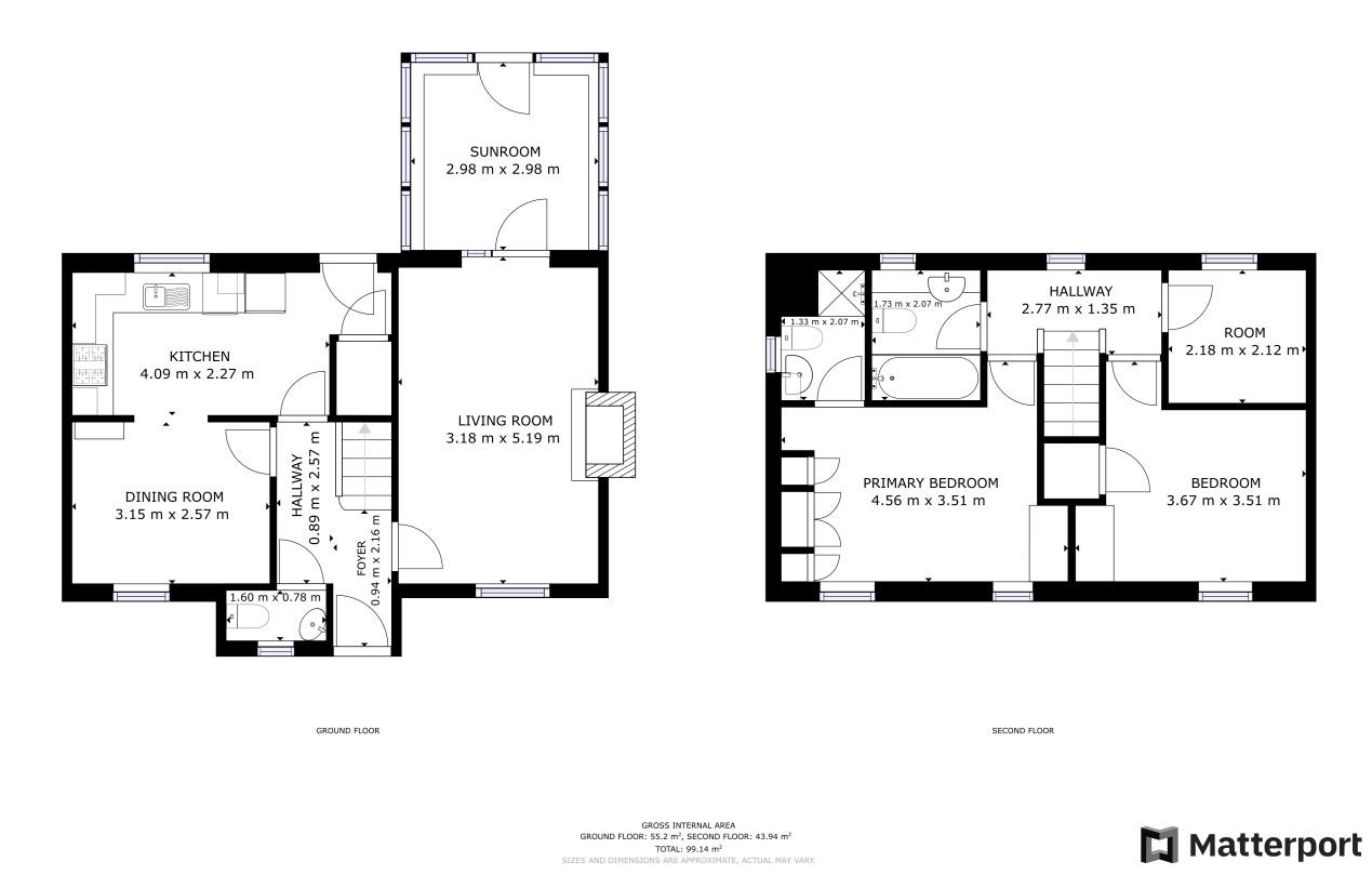 4, Crowell Way, Preston floorplan